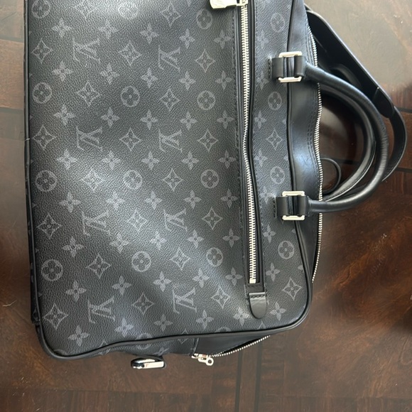 Graphite Monogram Briefcase - Picture 2 of 8